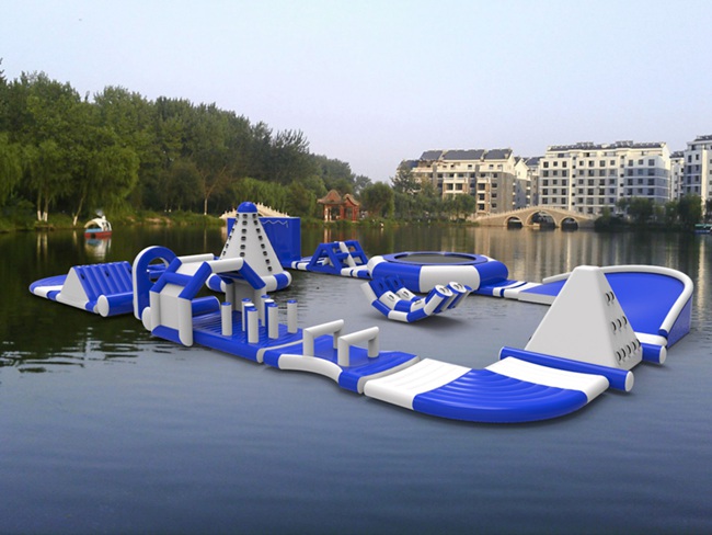Inflatable Floating Water Park Inflatable Aqua Park Obstacle Beach Water Park Equipment Inflatable Obstacle Course 第2张