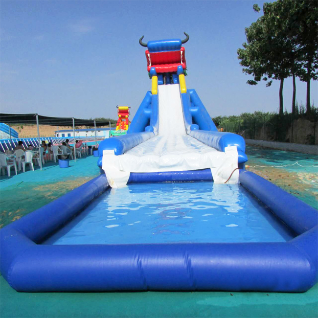 50ft Faucet Inflatable Water Slide Commercial Grade Oversized Slides Inflatable Water Slide Inflatable Slide 第3张