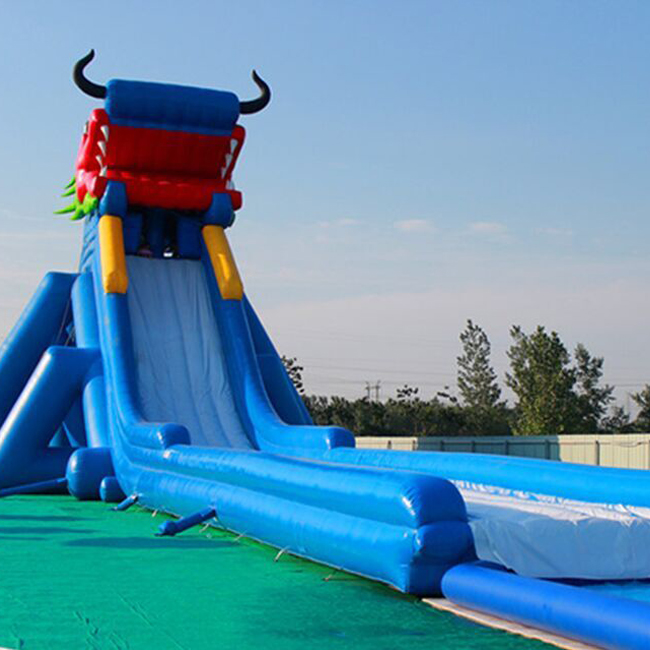 50ft Faucet Inflatable Water Slide Commercial Grade Oversized Slides Inflatable Water Slide Inflatable Slide 第2张