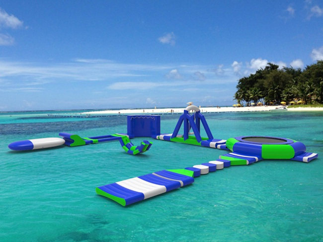inflatable water park with tuv certificate 082
