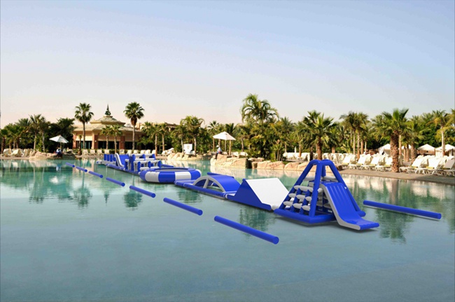 inflatable water park Inflatable Obstacle Course 第3张