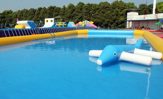 Hubei Inflatable Water Park Customer Case 第2张