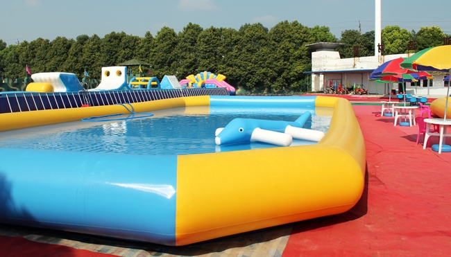 Hubei Inflatable Water Park Customer Case 第3张