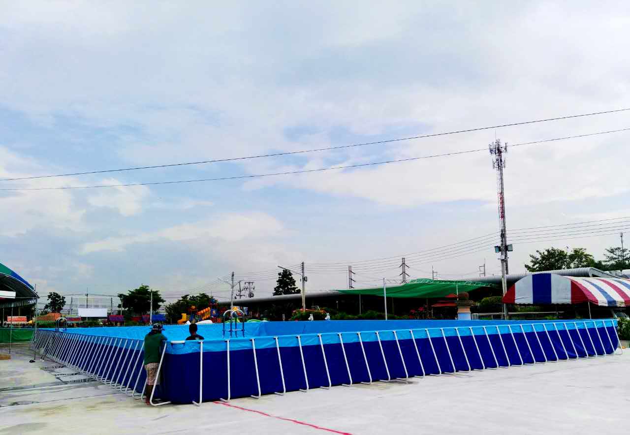 Large Outdoor PVC Training Swimming Pool Inflatable Swimming Pool 第1张