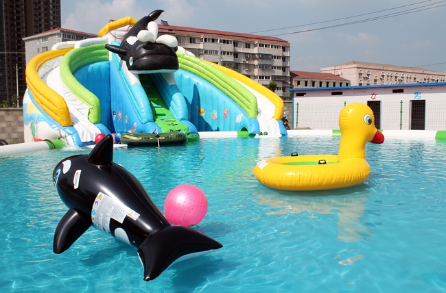 Hebei Chengde Inflatable Water Park Customer Case 第6张