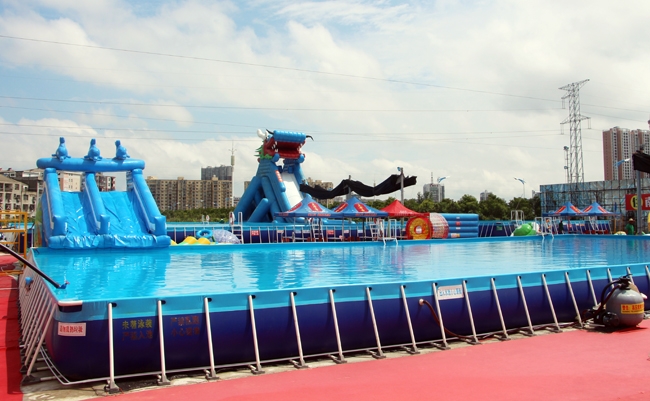 HuNan Inflatable Water Park Customer Case 第2张