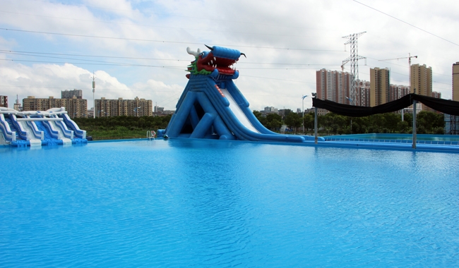 HuNan Inflatable Water Park Customer Case 第3张