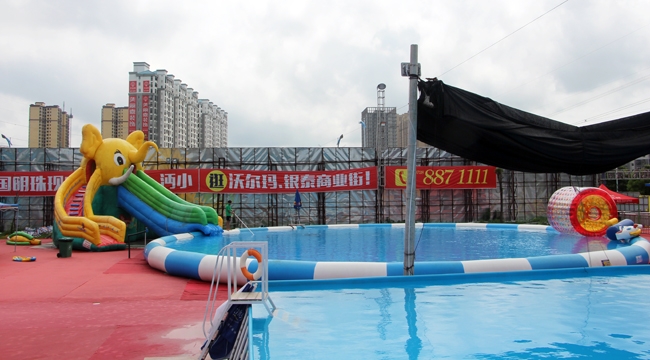 HuNan Inflatable Water Park Customer Case 第5张