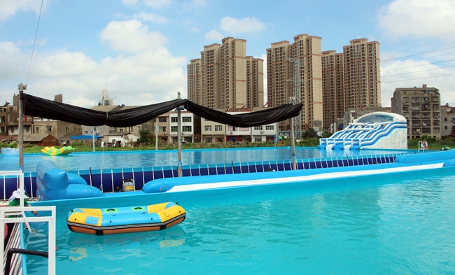 HuNan Inflatable Water Park Customer Case 第7张