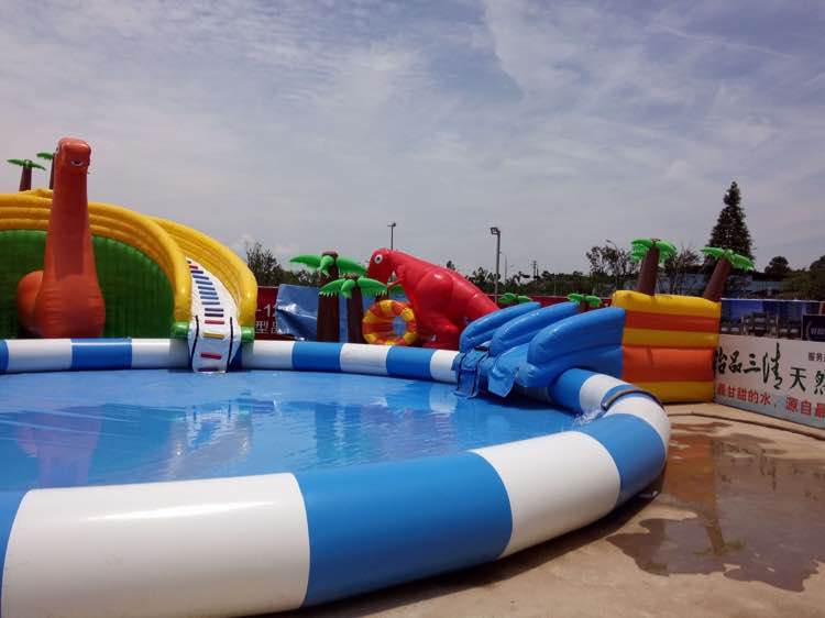 Gansu Inflatable Water Park Customer Case 第2张