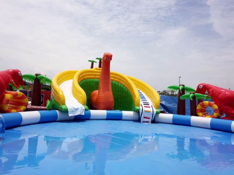 Gansu Inflatable Water Park Customer Case 第3张