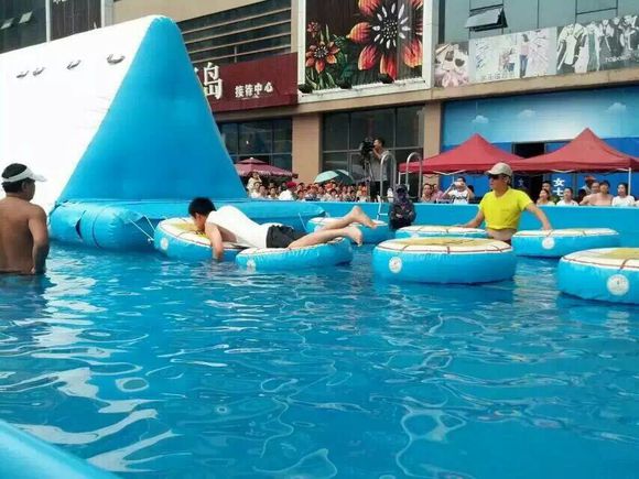 Fujian Inflatable Water Park Customer Case 第3张