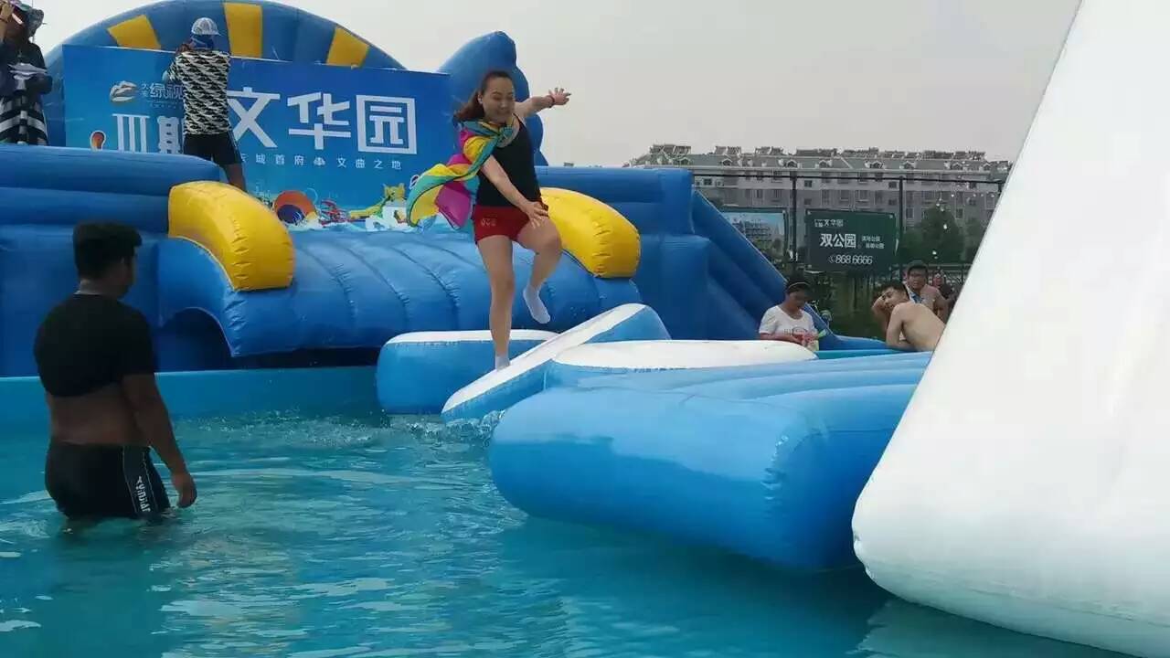 Fujian Inflatable Water Park Customer Case 第2张