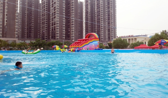 Neimeng Inflatable Water Park Customer Case 第3张