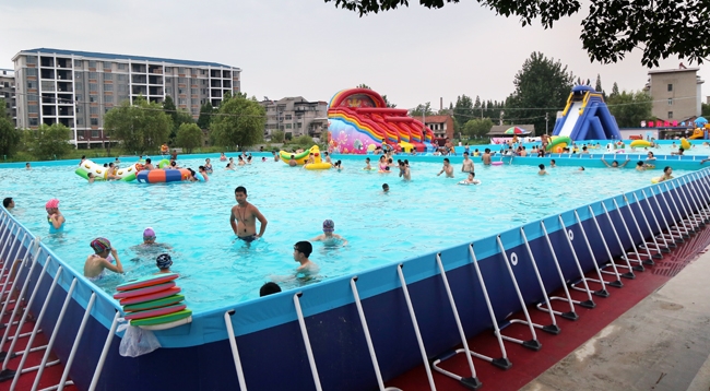 Neimeng Inflatable Water Park Customer Case 第5张