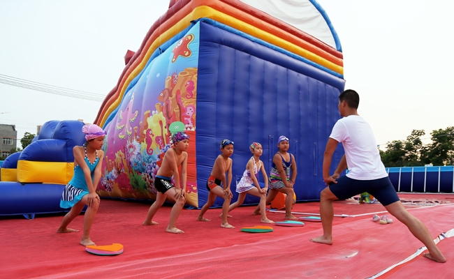 Neimeng Inflatable Water Park Customer Case 第6张