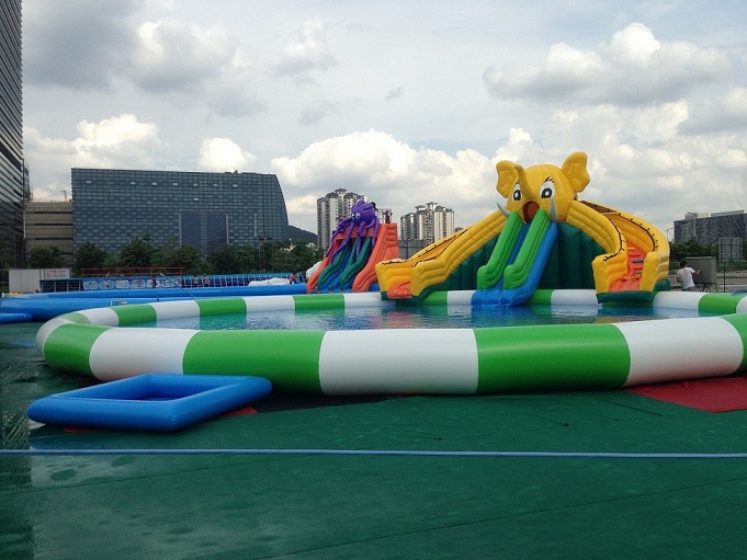 Elephant Slide Inflatable Slide 第1张