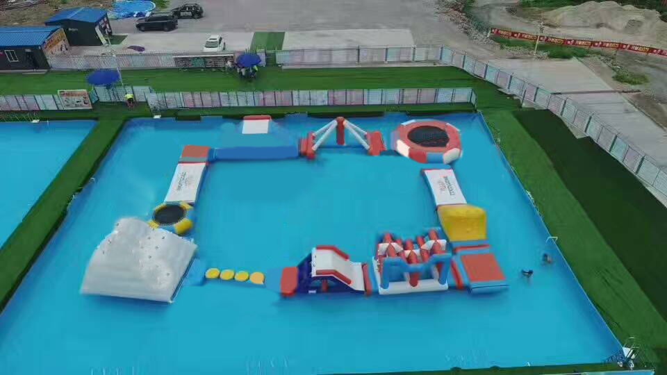 Yongzhou Coldwater Beach Inflatable Water Park Case Customer Case 第6张